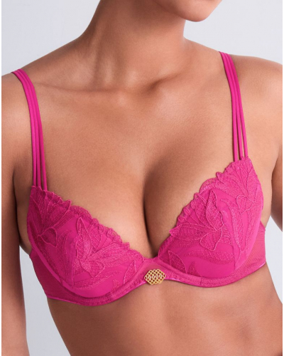 Plunge bra Aubade Sweet Euphoria (Passion Rose)