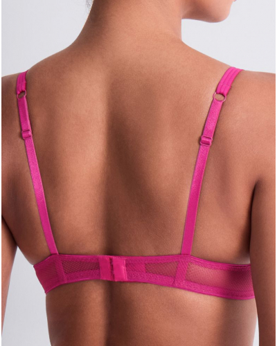 Soutien-gorge plunge coussinet Aubade Sweet Euphoria (Passion Rose)