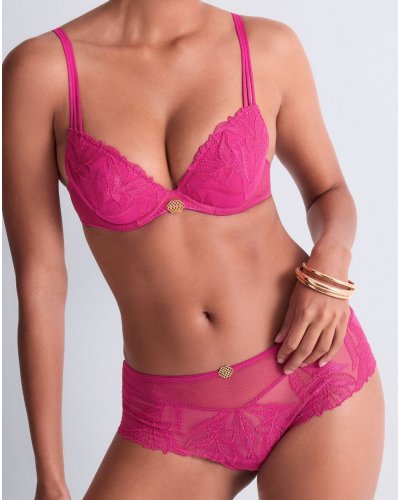 Soutien-gorge plunge coussinet Aubade Sweet Euphoria (Passion Rose)
