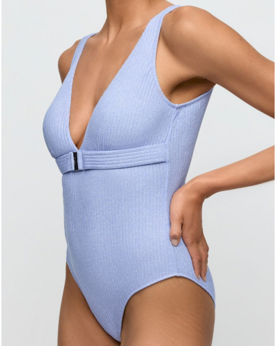 Maillot de bain une pièce sans armatures Marie Jo Bain Tinjis (Sparkling Dusk)