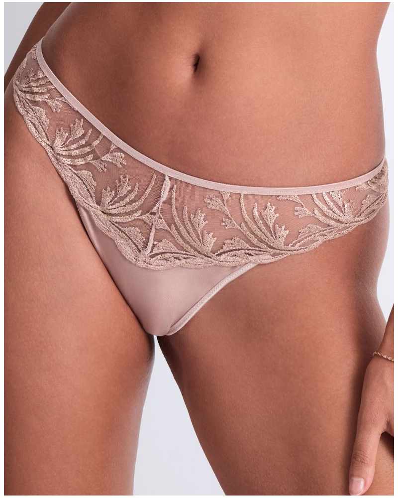 Thong Aubade Cosmic Romance (Sand Rose)