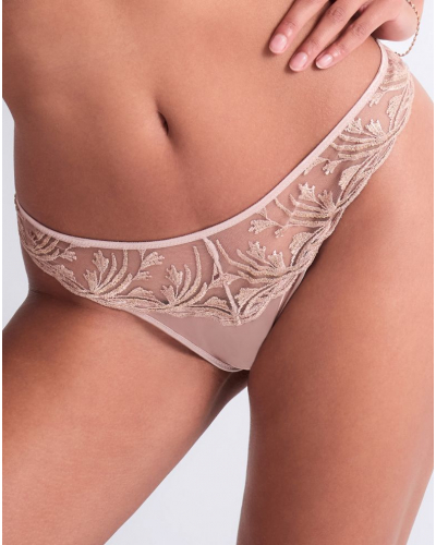 Thong Aubade Cosmic Romance (Sand Rose)
