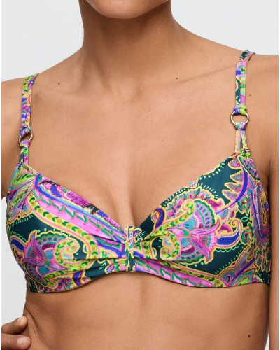 Sujetador de baño con cobertura total Marie Jo Bain Jolise (Tropical Paisley)