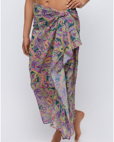 Pareo de playa Marie Jo Bain Jolise (Tropical Paisley)