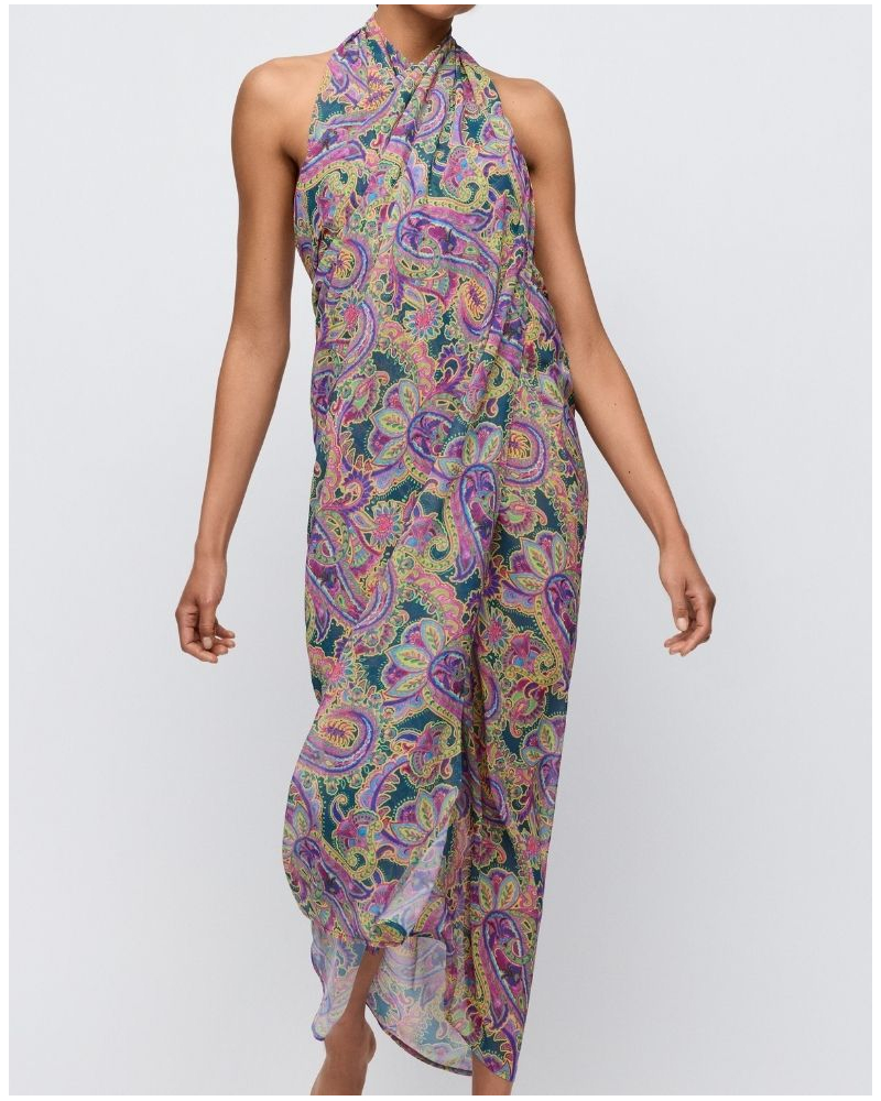 Pareo de playa Marie Jo Bain Jolise (Tropical Paisley)