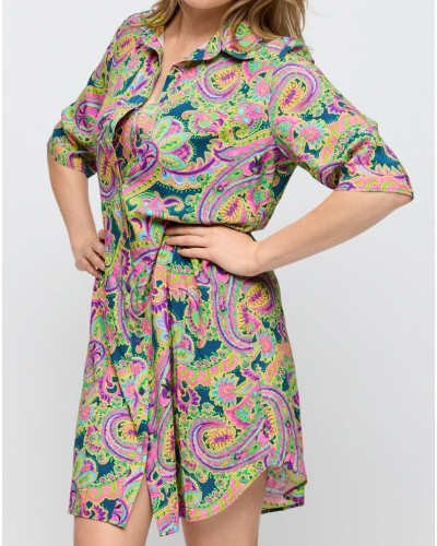 Robe de bain courte Marie Jo Bain Jolise (Tropical Paisley)