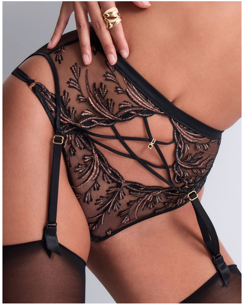 Porte jarretelles Aubade Cosmic Romance (Black Star)