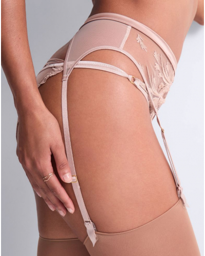 Porte jarretelles Aubade Cosmic Romance (Sand Rose)