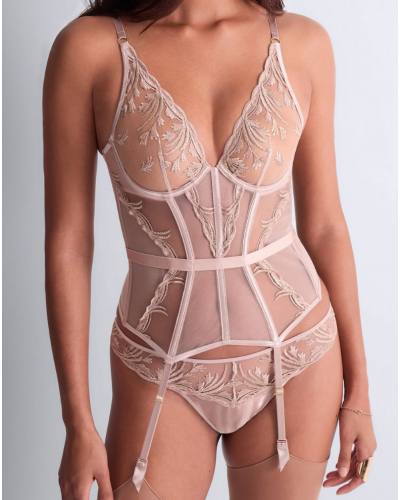 Guêpière Aubade Cosmic Romance (Sand Rose)