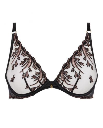 Soutien-gorge triangle armatures Aubade Cosmic Romance (Black Star)