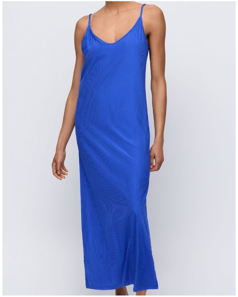 Robe de plage longue Marie Jo Bain Emly (Electric Blue)