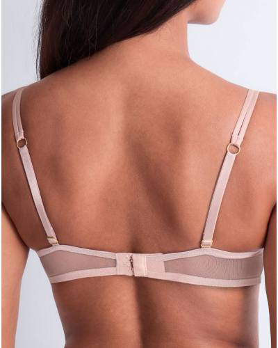 Underwired demi bra Aubade Cosmic Romance (Sand Rose)