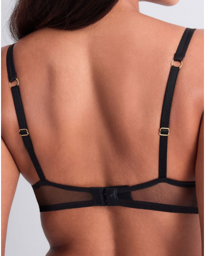 Underwired demi bra Aubade Cosmic Romance (Black Star)