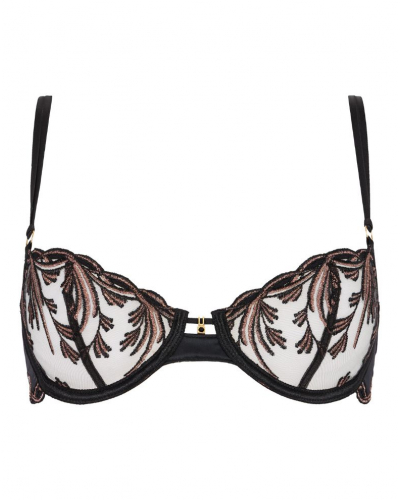 Soutien-gorge corbeille armatures Aubade Cosmic Romance (Black Star)