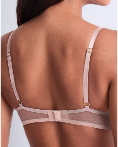 Sujetador plunge con aros Aubade Cosmic Romance (Sand Rose)