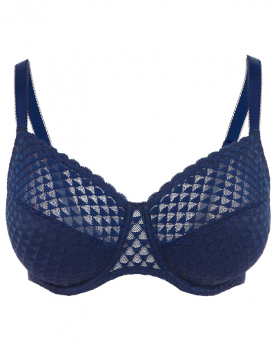 Soutien-gorge armature emboitant en coton Simone Pérèle Subtile (Midnight)