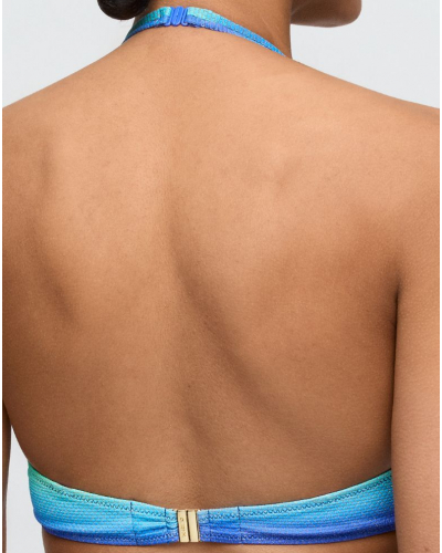 Soutien-gorge de bain brillant plunge à coque Marie Jo Bain Nusa Dua (Seascape)