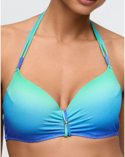 Soutien-gorge de bain brillant plunge à coque Marie Jo Bain Nusa Dua (Seascape)