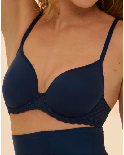 Soutien-gorge spacer décolleté plongeant Simone Pérèle Subtile (Midnight)