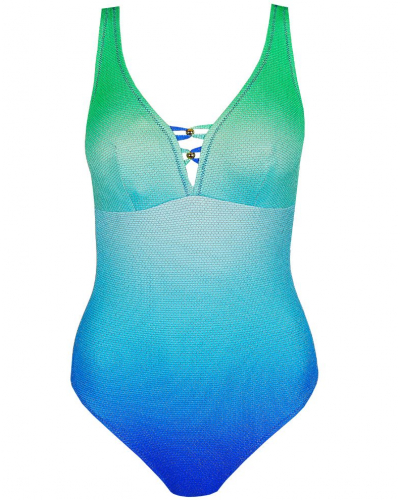 Maillot de bain une pièce triangle rembourré Marie Jo Bain Nusa Dua (Seascape)