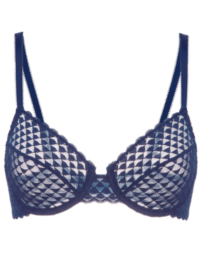 Classic underwired bra Simone Pérèle Subtile (Midnight)