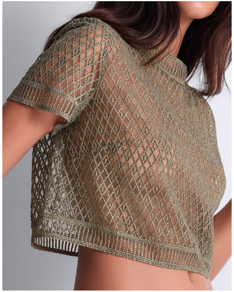 Top manches courtes Aubade Stardust Dream (Nile Green)