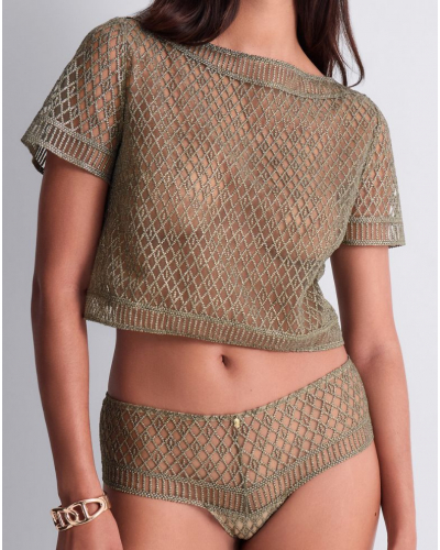 Top de manga corta Aubade Stardust Dream (Nile Green)