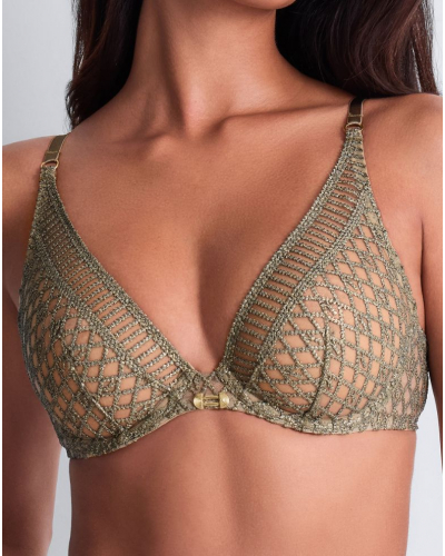 Soutien-gorge triangle armatures Aubade Stardust Dream (Nile Green)
