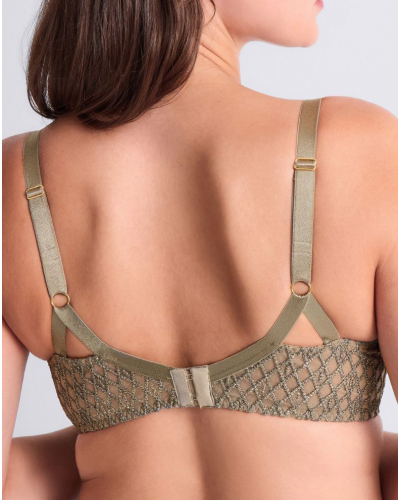 Underwired triangle bra Aubade Stardust Dream (Nile Green)