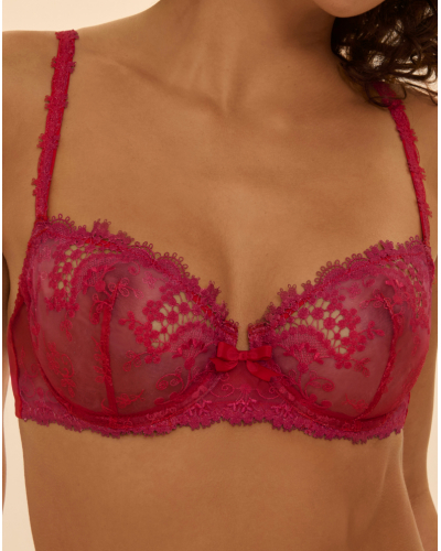 Soutien-gorge corbeille Simone Pérèle Wish (Rouge Rainbow)