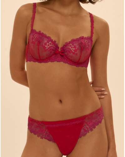 Soutien-gorge corbeille Simone Pérèle Wish (Rouge Rainbow)