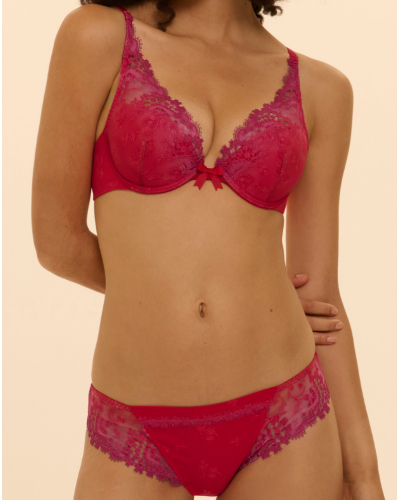 Slip Simone Pérèle Wish (Rouge Rainbow)