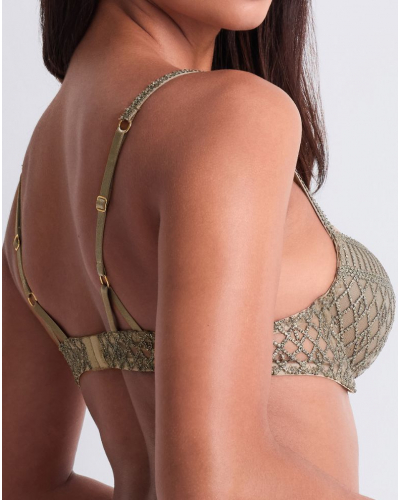 Sujetador plunge preformado Aubade Stardust Dream (Nile Green)