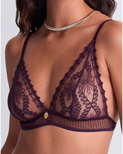 Soutien-gorge triangle Aubade Mystery Of Love (Plum)