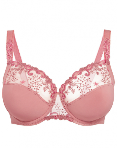 Soutien-gorge armature emboitant Simone Pérèle Délice (Rose Fumé)