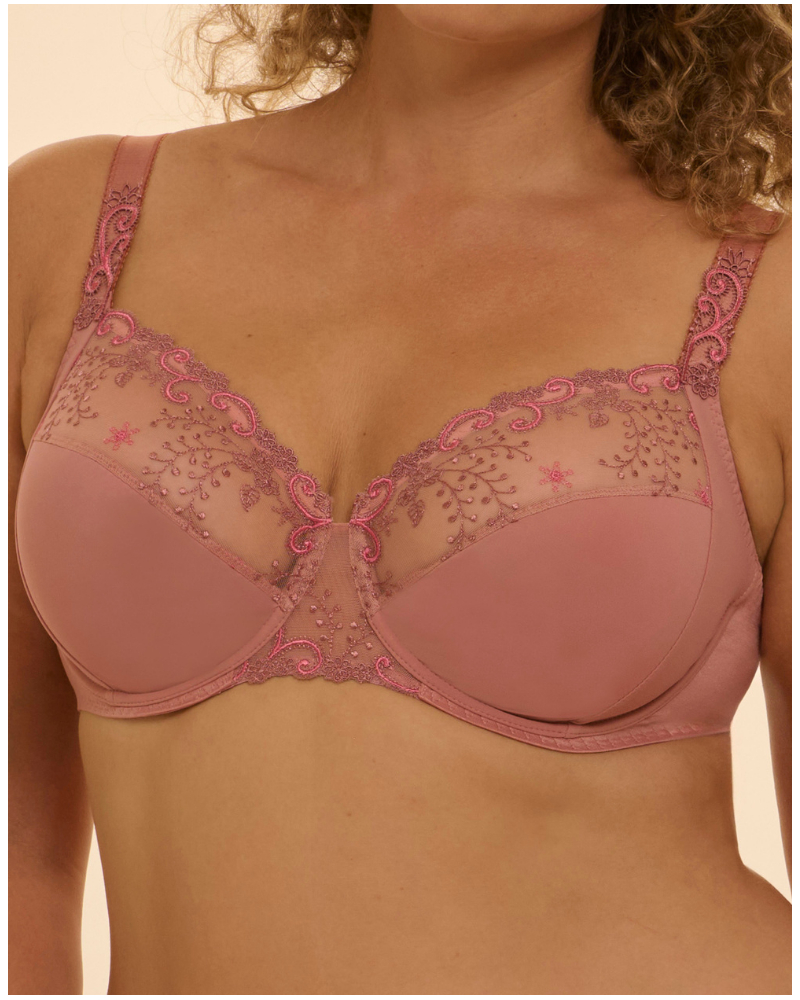 Underwired Bra Simone Pérèle Délice (Rose Fumé)