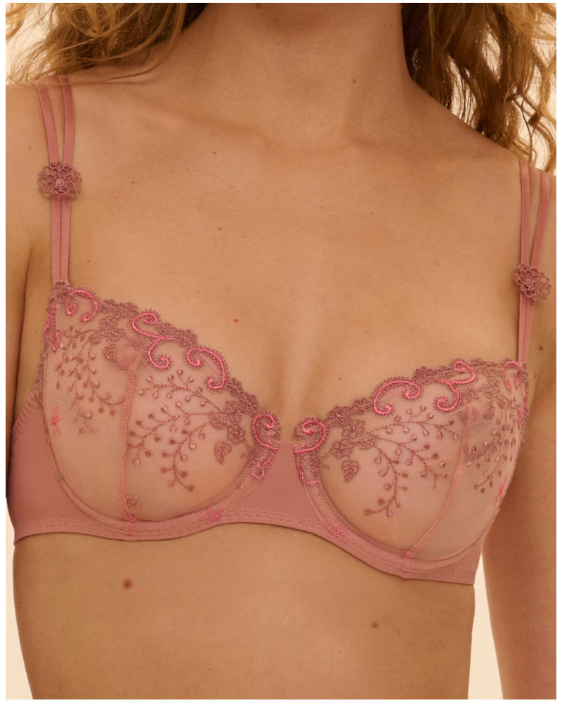 Soutien-gorge corbeille Simone Pérèle Délice (Rose Fumé)