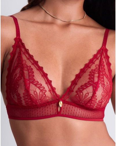 Soutien-gorge triangle Aubade Mystery Of Love (Cherry)
