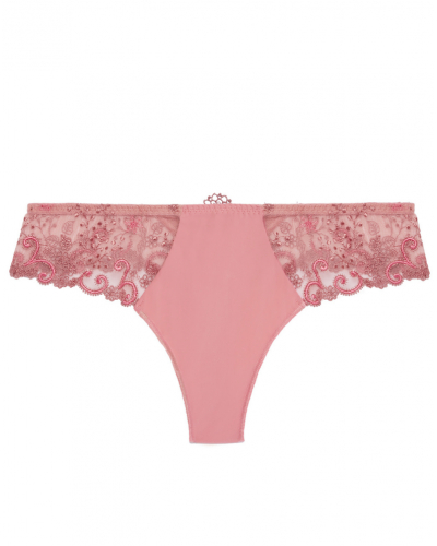 Thong Simone Pérèle Délice (Rose Fumé)