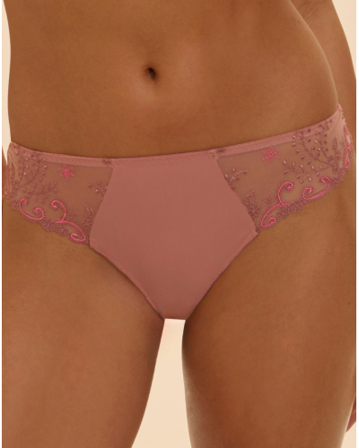 Tanga Simone Pérèle Délice (Rose Fumé)