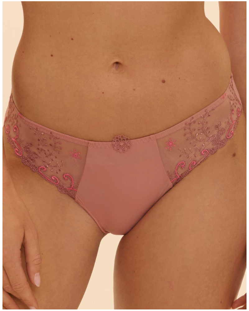 Slip Simone Pérèle Délice (Rose Fumé)