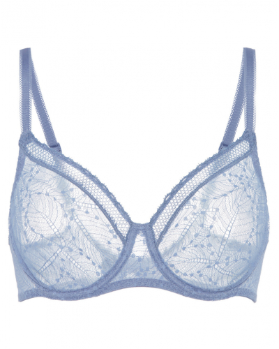 Molded underwired bra Simone Pérèle Comète (Bleu Chambray)