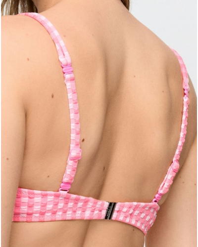 Padded bath bra heart shape Marie Jo Bain Mary lynn (Rose Gingham)
