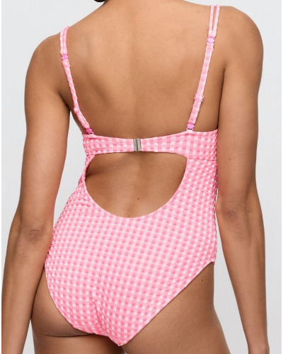 Full cup swimsuit Marie Jo Bain Mary lynn (Rose Gingham)