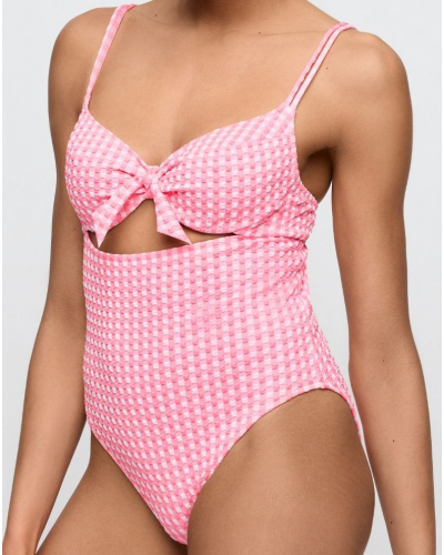 Full cup swimsuit Marie Jo Bain Mary lynn (Rose Gingham)