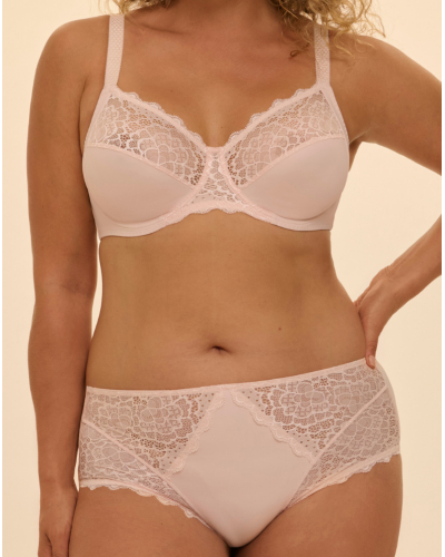 Soutien-gorge armature emboitant Simone Pérèle Caresse (Poudre)