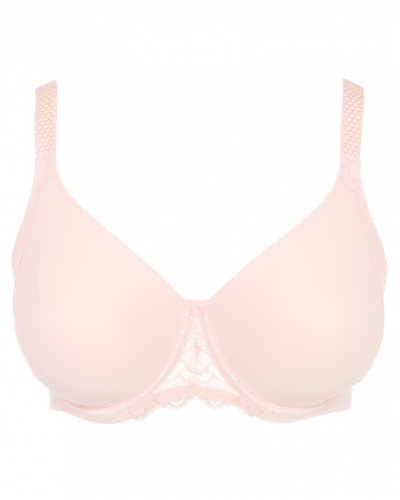 Rigid molded underwire bra Simone Pérèle Caresse (Poudre)
