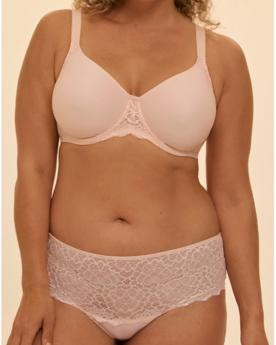 Soutien-gorge armature moulé rigide Simone Pérèle Caresse (Poudre)