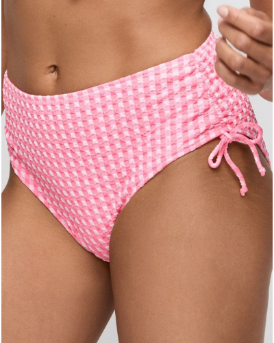 Bañador de talle alto con cordones Marie Jo Bain Mary lynn (Rose Gingham)
