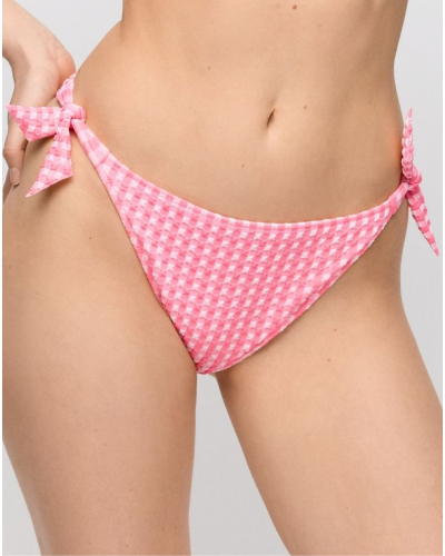 Shiny brazilian bath brief Marie Jo Bain Mary lynn (Rose Gingham)